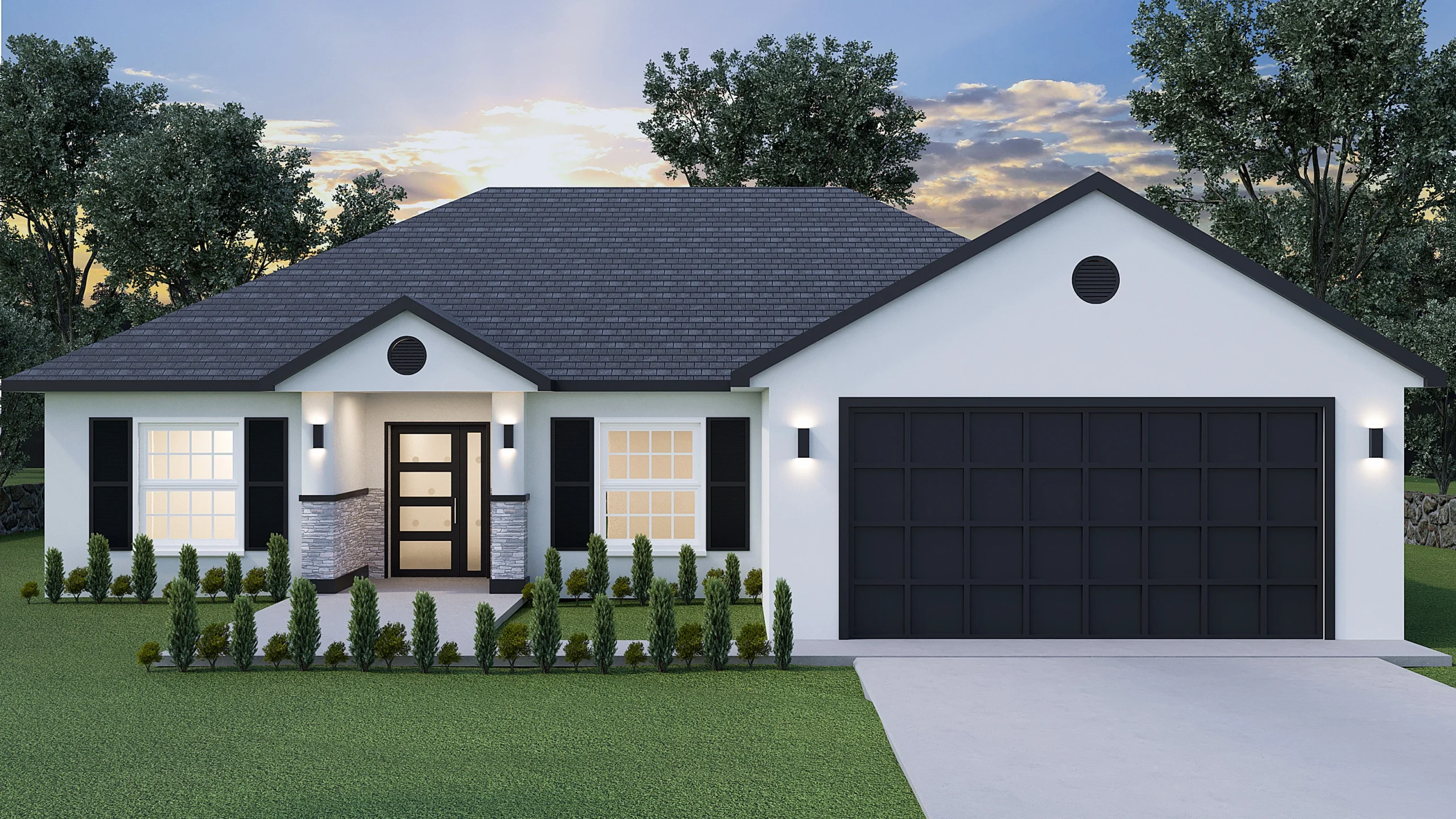 Private House Ocala (architectural planning & 3D visualization)